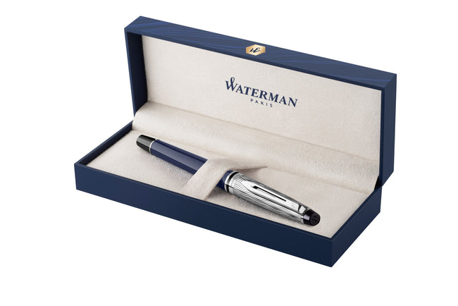 Waterman -  Vulpen expert lessence deluxe ct m blauw
