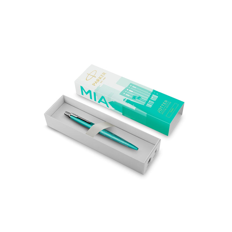 Parker -  Balpen  jotter miami ct m turquoise