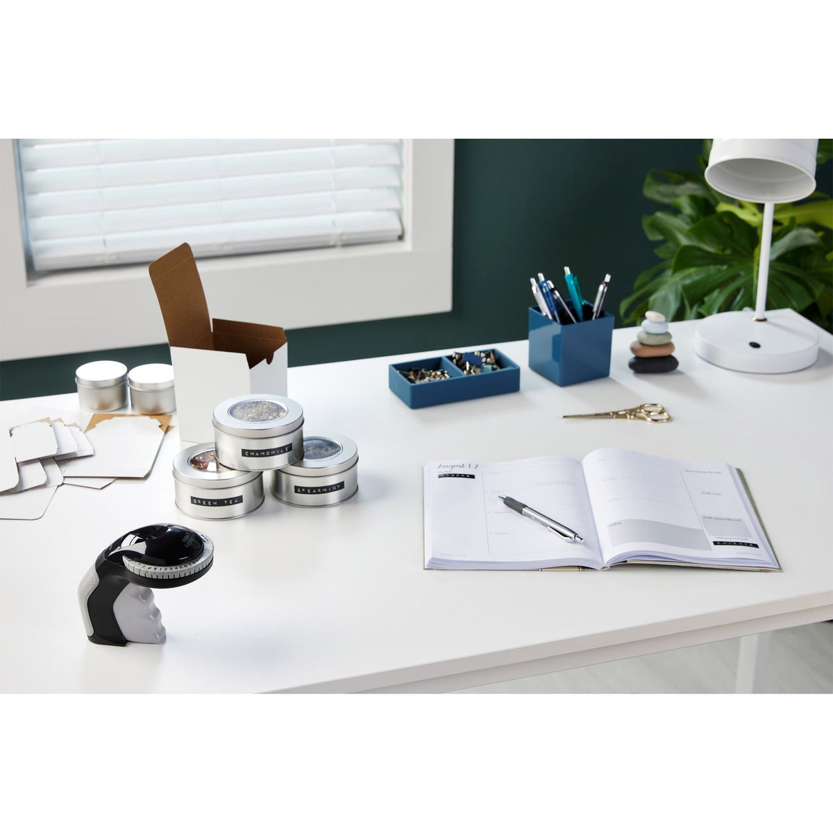 Dymo -  Reliefe  embossing plastic 9mm zwart