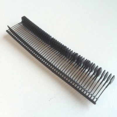 Klika - Spille per tessuti Supporto 15 mm nylon nero 5.000 5 pezzi