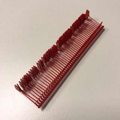Klika - Alfileres textiles 15mm std rojo HQ 5.000 piezas 7 piezas