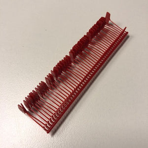 Klika - Alfileres textiles 15mm std rojo HQ 5.000 piezas 7 piezas