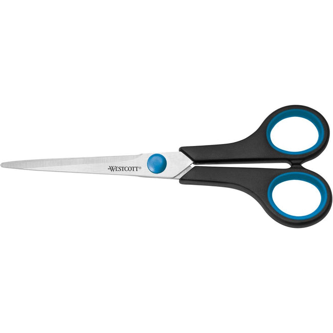 Westcott - Softgrip-Schere 17,5 cm, symmetrische Augen