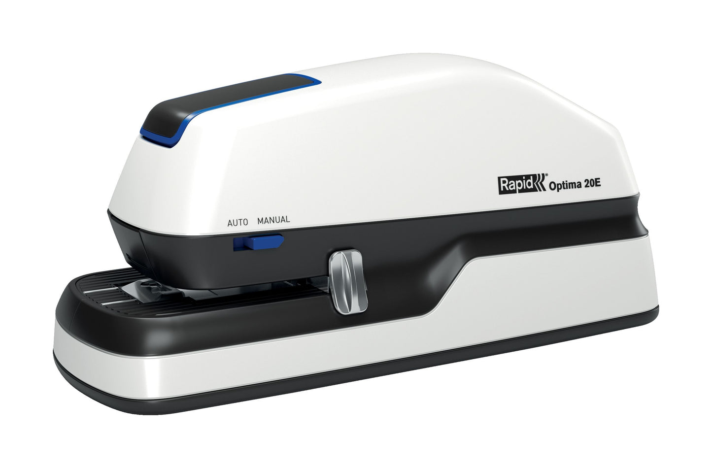 Rapid -  Nietmachine elektr optima 20 zwart zilver | 2 stuks