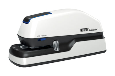 Rapid -  Nietmachine elektr optima 20 zwart zilver | 2 stuks