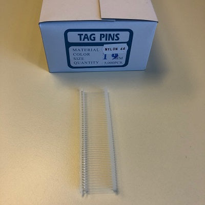 Klika - Nylon textile pins 19mm standard 5,000 pieces, 20 pieces