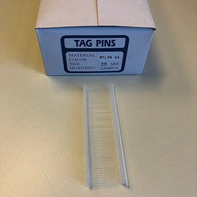 Klika -  Nylon textielpins 25mm standaard 5.000st