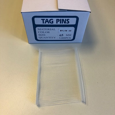 Klika -  Nylon textielpins 65mm standaard 5.000st 15 stuks
