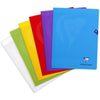 Clairefontaine - Mimesys notebook for ft A4+, 48 pages, cover in PP, seyès, assorted colors