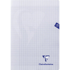 Clairefontaine - Cuaderno Mimesys para ft A4+, 140 páginas, tapa en PP, seyès, colores surtidos