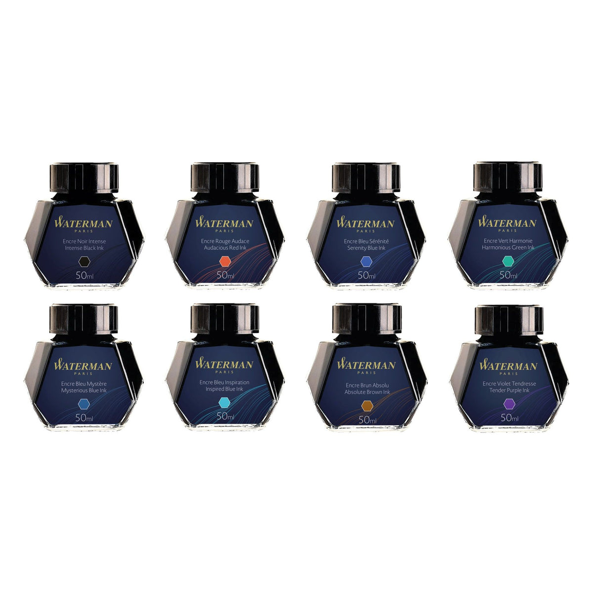 Waterman -  Vulpeninkt 50ml standaard zwart