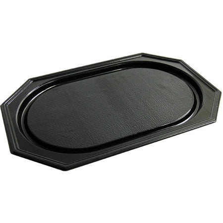 Conpax -  Cateringschaal, uit gerecycleerd PET, ft 45 x 30 cm, zwart, pak van 10 stuks