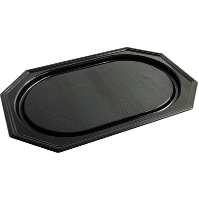 Conpax -  Cateringschaal, uit gerecycleerd PET, ft 55 x 36 cm, zwart, pak van 10 stuks