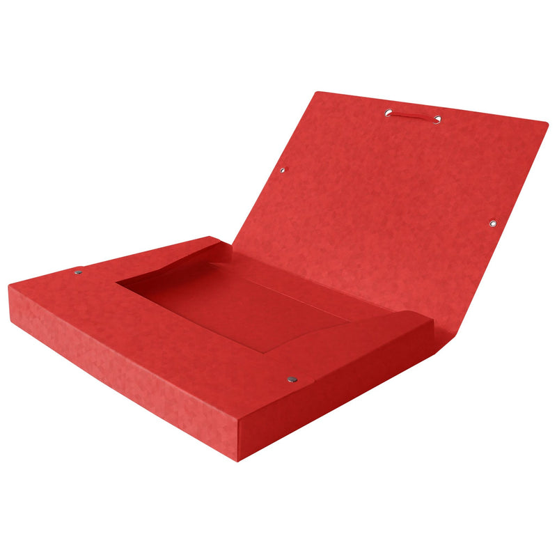 Oxford -  Elastobox  top file+ a4 40mm rood | 9 stuks