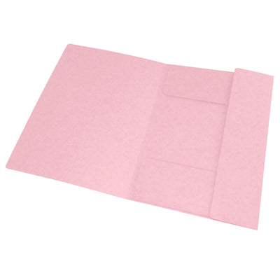Oxford -  Elastomap  top file+ a4 pastel roze | 10 stuks