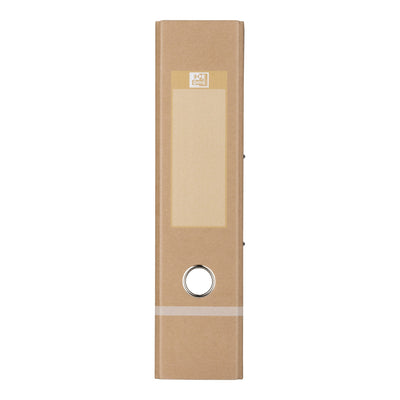 Oxford -  Ordner  a4 80mm karton naturel/wit | 10 stuks