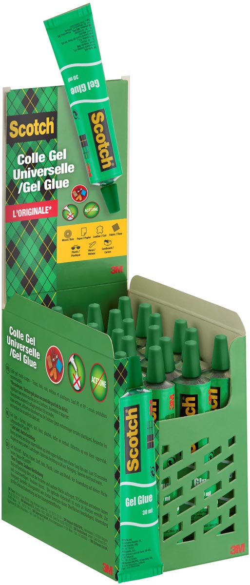 Scotch - colla universale, espositore da 24 blister