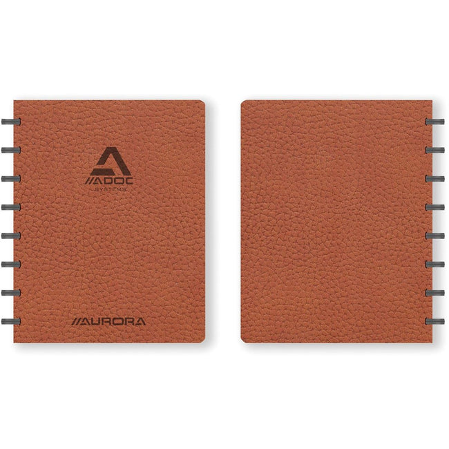 Adoc - Scrittura Business A5 diamante 5x5mm 144 pagine 90gr marrone