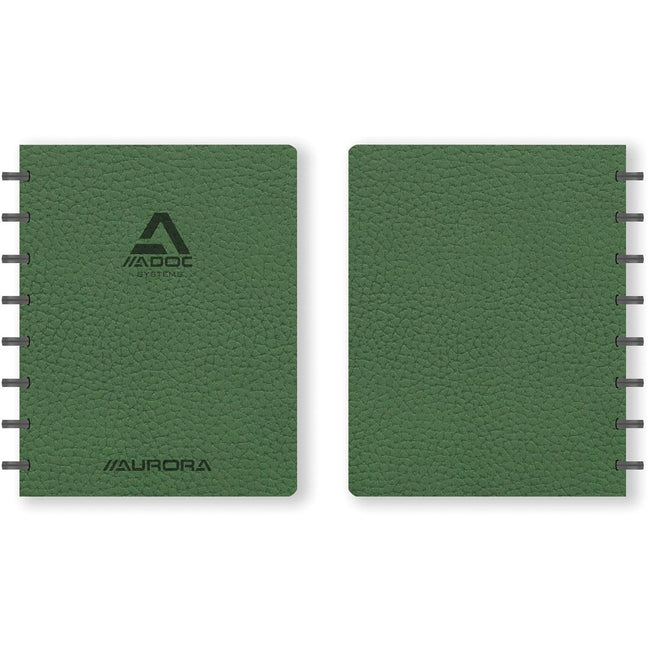 Adoc - Scrittura Business A5 diamante 5x5mm 144 pagine 90gr verde