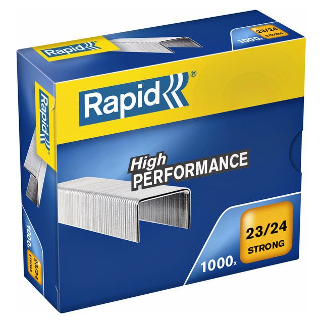 Rapid - Staples 23/24 Galv Strong 1000st | Box a 1000 morceaux