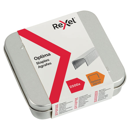 Rexel -  Nieten optima 70hd gegalv | 20 stuks