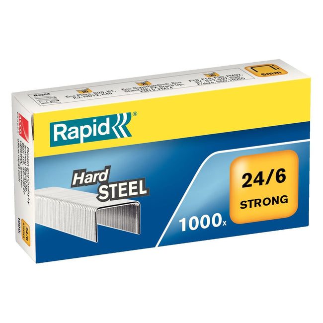 Rapid -  Nieten 24/6 staal strong 1000 stuks