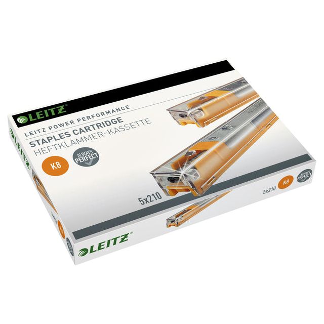 Leitz - Staples Leitz K8 26/8 verzinkt | Box ein 5 Stück