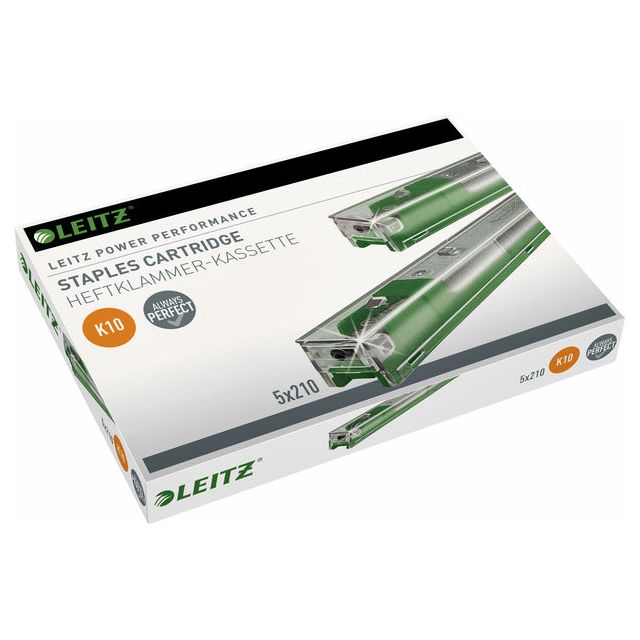 Leitz - Staples Leitz K10 26/10 verzinkt | Pack bei 1050