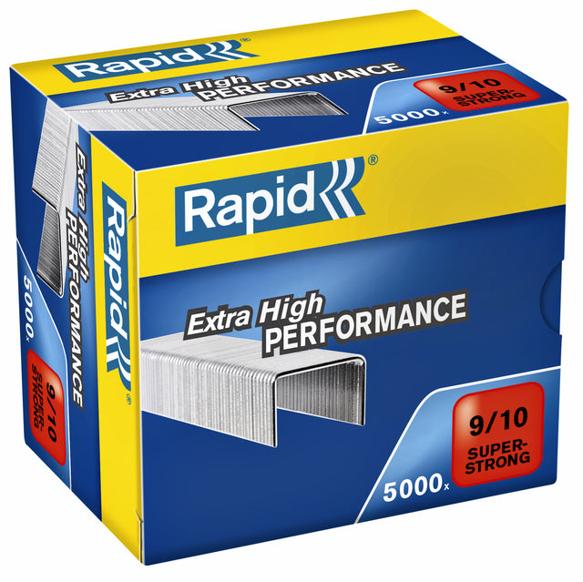 Rapid - Staples 9/10 Galv Super Strong 5000st | Schachtel mit 5000 Stück