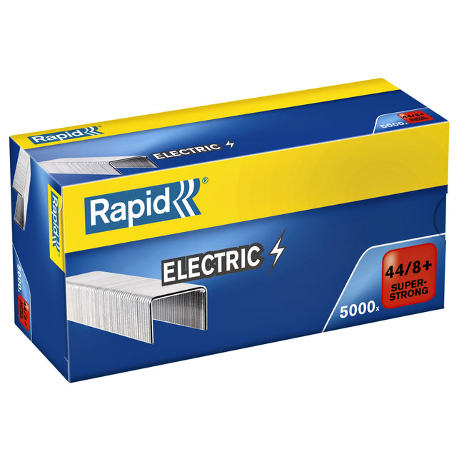 Rapid - Graffe 44/8 zincate super resistenti 5000 pezzi
