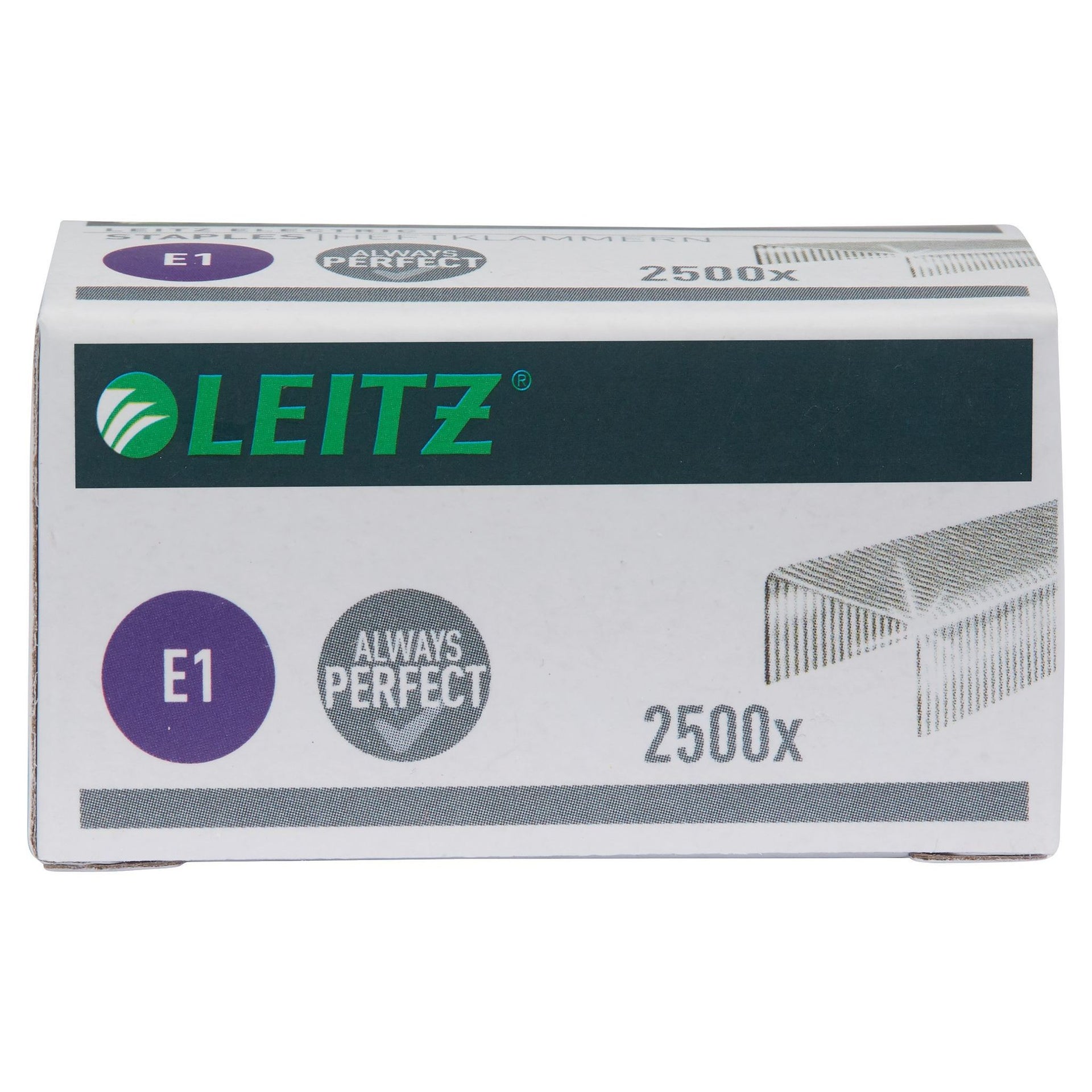 Leitz - Graffe E1 zincate 2500 pezzi