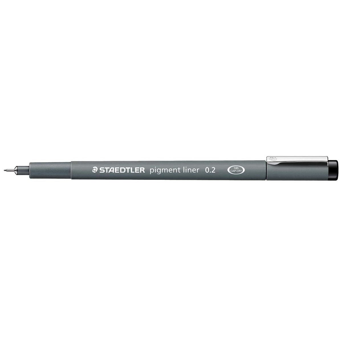 Staedtler - Fineliner pigmento 308 negro 0,2 mm