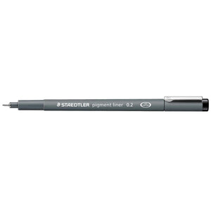 Staedtler - Fineliner pigmento 308 negro 0,2 mm