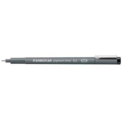 Staedtler - Fineliner pigmento 308 negro 0,2 mm