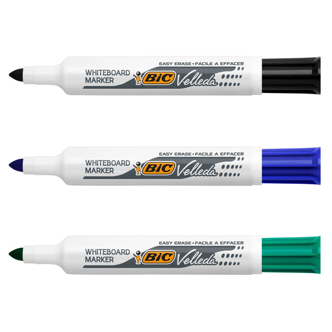 BIC -  Whiteboardmarker  1711 rond l blauw | 12 stuks