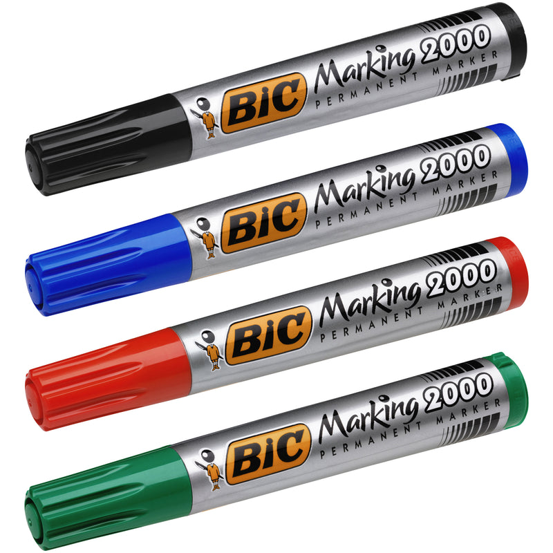 BIC -  Viltstift  2000 ecolutions rond l groen | 12 stuks
