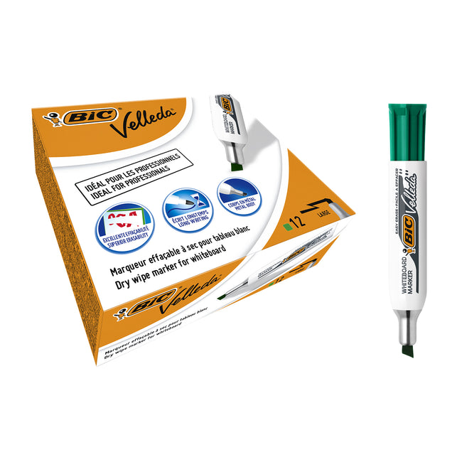 BIC -  Whiteboardmarker  1781 schuin l groen