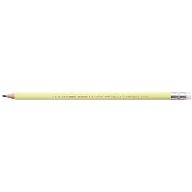 BIC -  Potlood  hb met gom pastel assorti