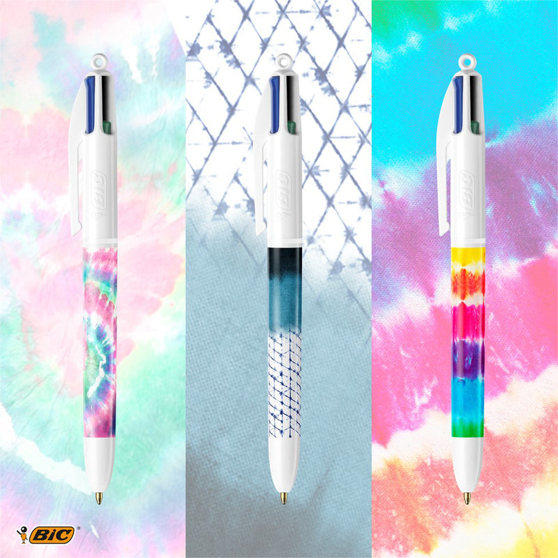 BIC -  Balpen  4kleuren m hydro ass