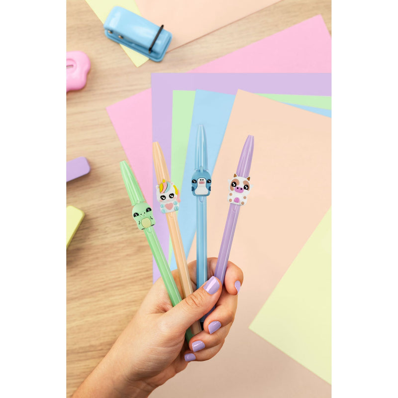 BIC -  Balpen  cristal dierenfiguren assorti