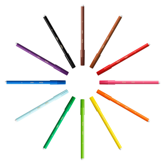 BIC -  Kleurstift kids visa f assorti | 25 stuks