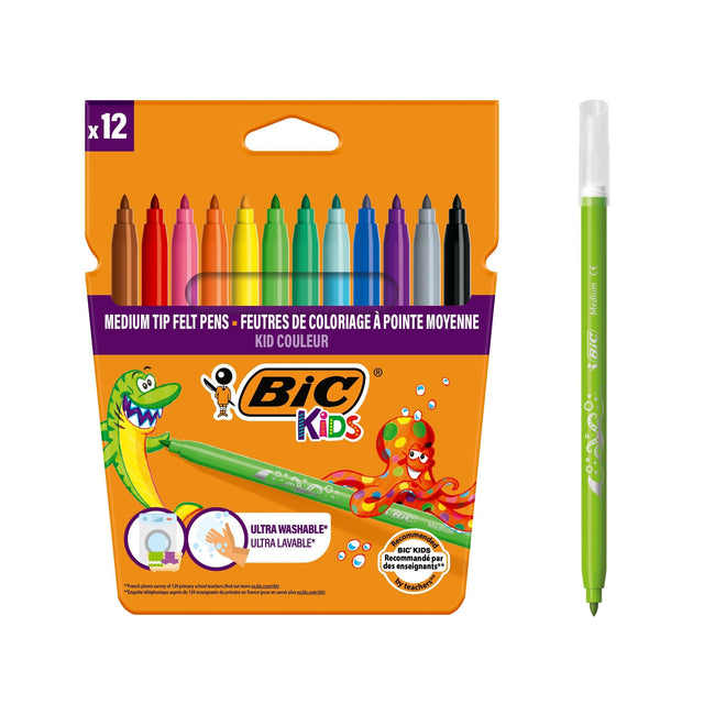 BIC -  Kleurstift kids couleur m assorti | 10 stuks