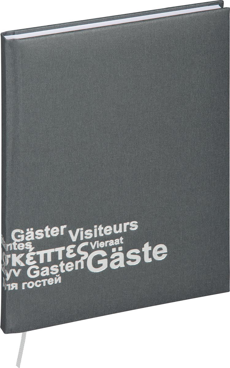 Pagna - libro de visitas, gris oscuro