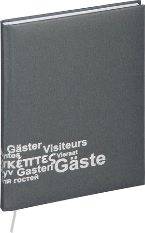 Pagna - Gästebuch, dunkelgrau