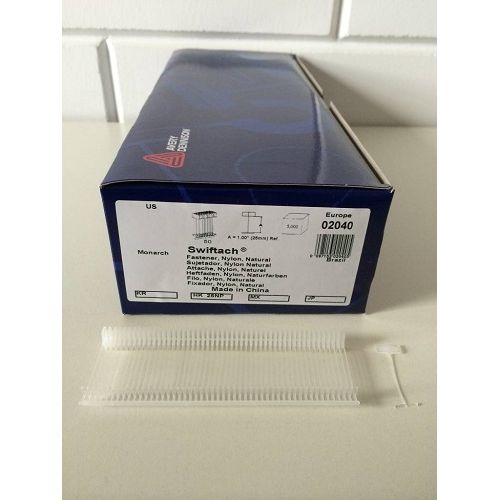 Dennison - -pins 25 mm standard Nylon 5000 8 pieces
