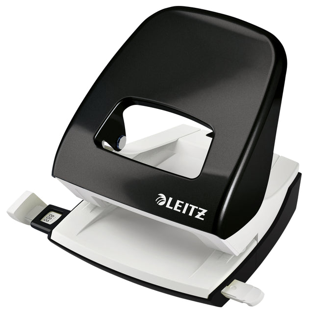 Leitz - NeXXt WOW perforator, 30 blad, zwart