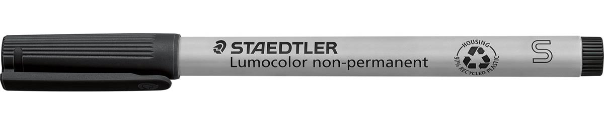 Staedtler - Lumocolor 311, OHP -marker, nicht dauerhaft, 0,4 mm, schwarz