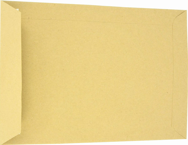 Merkloos - Enveloppen, ft 162 x 229 mm, stripsluiting, uit kraft papier van 90 g, bruin, doos van 500 stuks