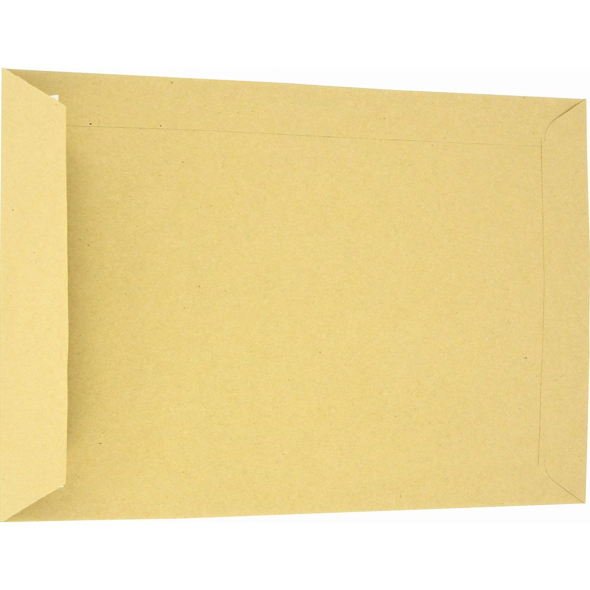 Klika - Briefumschläge, ft 162 x 229 mm, Streifenverschluss, aus 90 g Kraftpapier, braun, Karton à 500 Stück