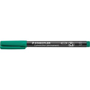 Staedtler - Felt-tip pen Lumocolor 313 permanent S green
